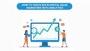 image is about tracking of ROI of sales