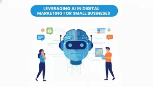 image is about leveraging AI in business