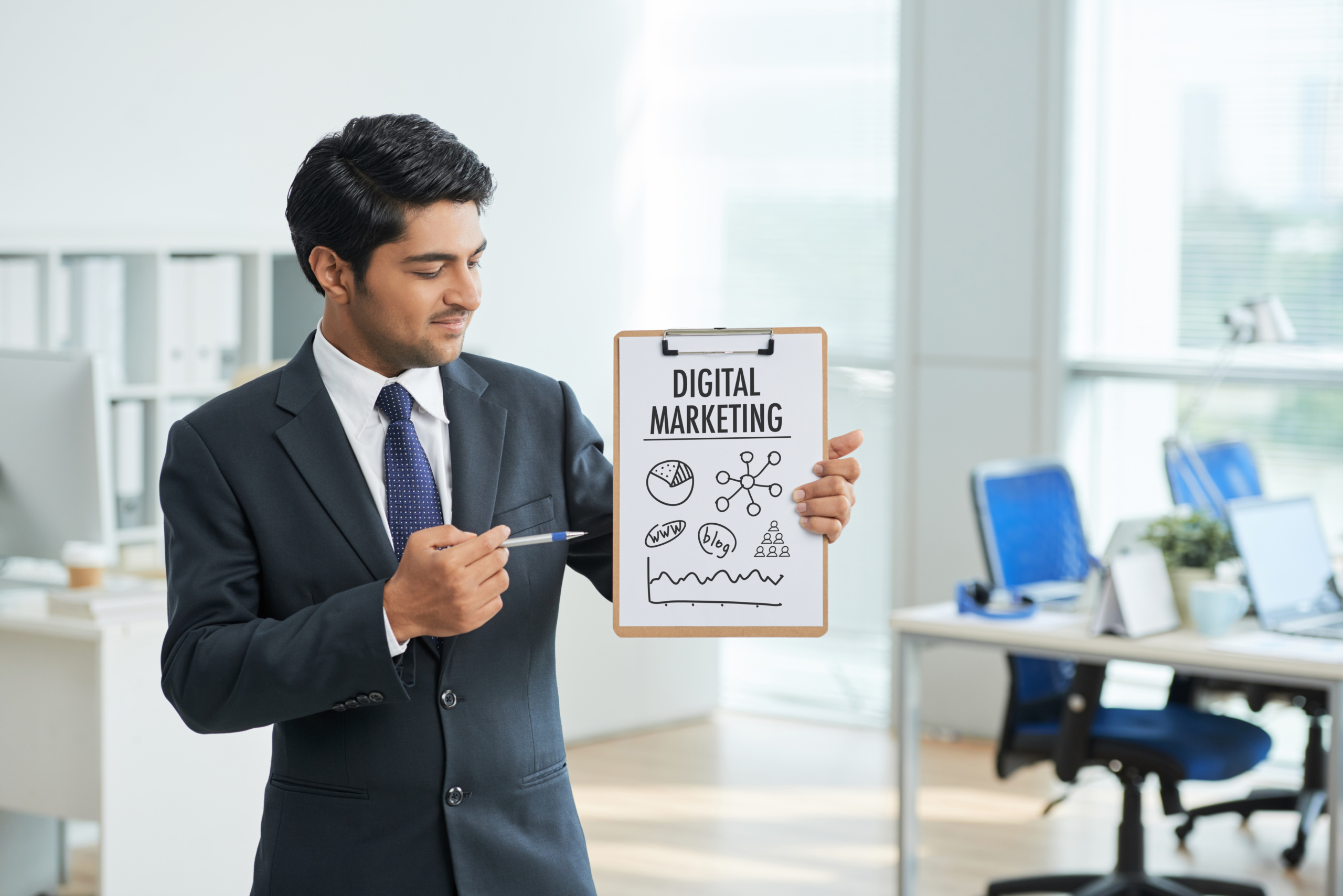 The photo is about digital marketing strategies